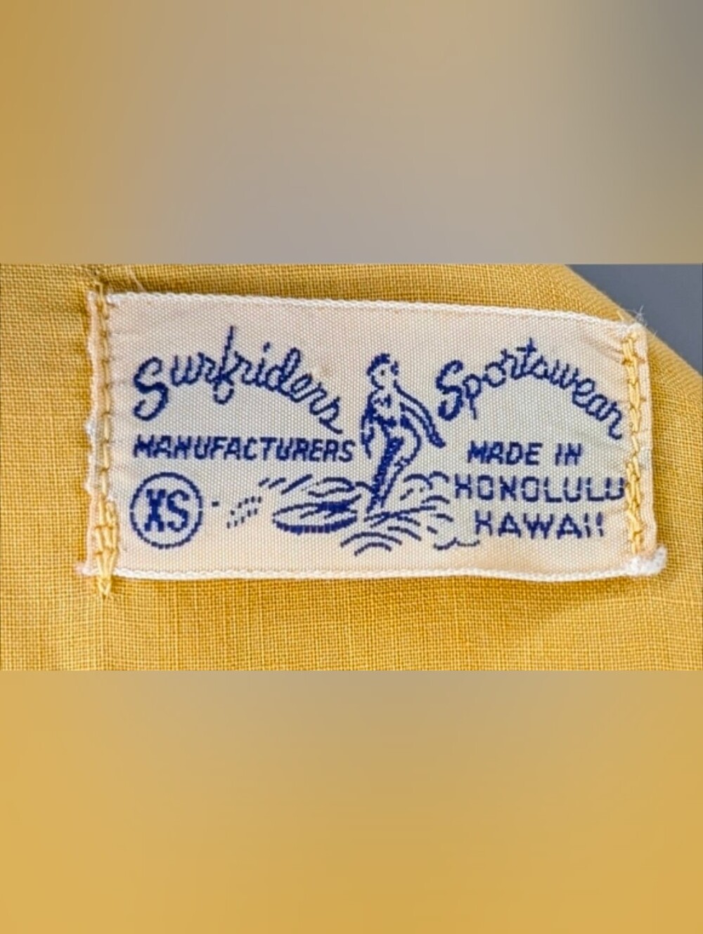 1940s Surfriders Sportswear Hawaiian Dress β Made in Honolulu READ - Picture 4 of 5